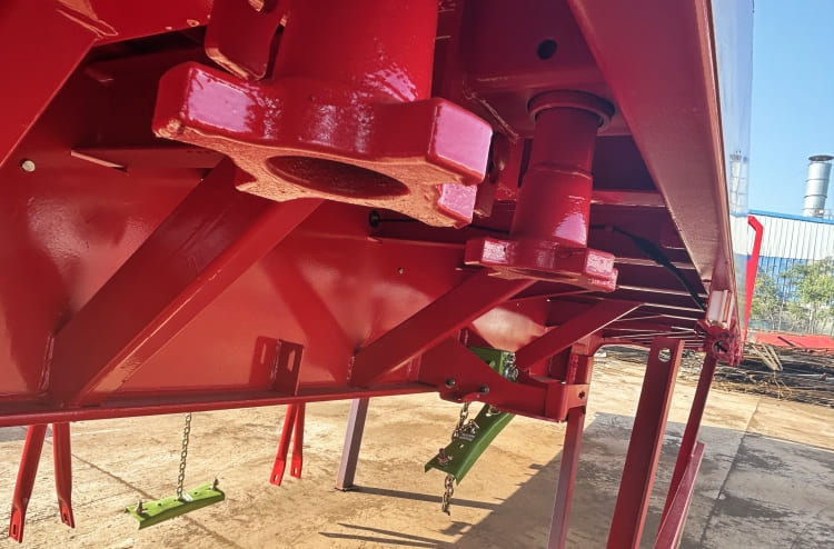 Tri Axle 40 Flatbed Trailer for Sale in Senegal Dakar