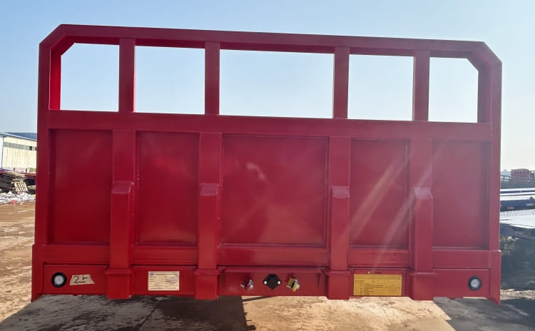 Tri Axle 40 Flatbed Trailer for Sale in Senegal Dakar