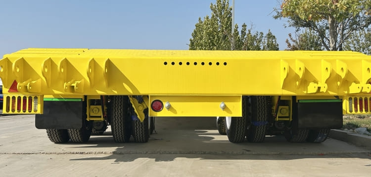 2 Line 4 Axle 100 Ton Low Loader Semi Trailer for Sale in Zimbabwe Harare