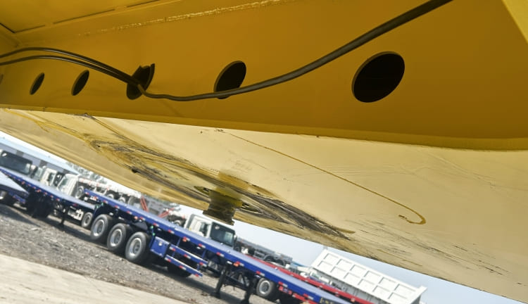 2 Line 4 Axle 100 Ton Low Loader Semi Trailer for Sale in Zimbabwe Harare