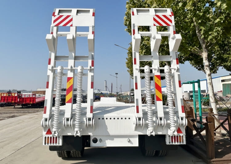 4 Axle 80 Ton Low Loader Trailer for Sale in Tanzania Dodoma