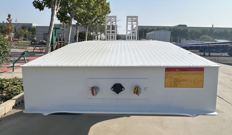 4 Axle 80 Ton Low Loader Trailer for Sale in Tanzania Dodoma