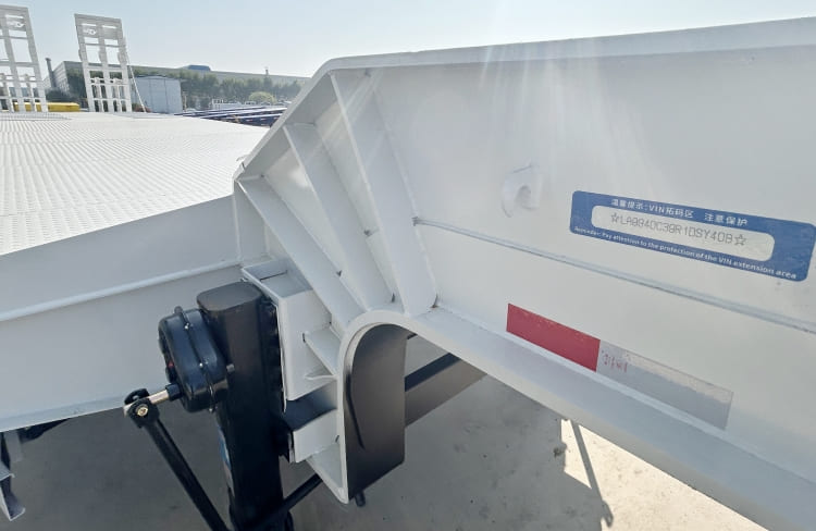 4 Axle 80 Ton Low Loader Trailer for Sale in Tanzania Dodoma