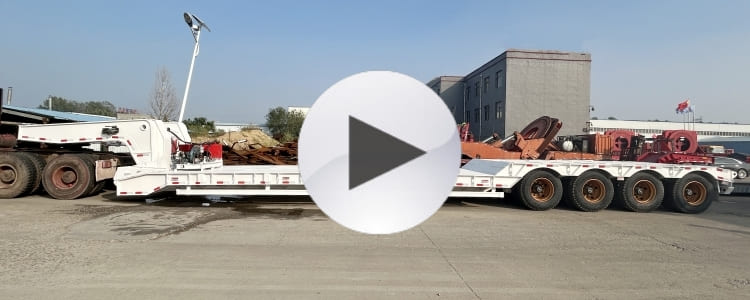 4 Axle 40ft RNG Removable Gooseneck Trailer for Sale in Kenya Mombasa
