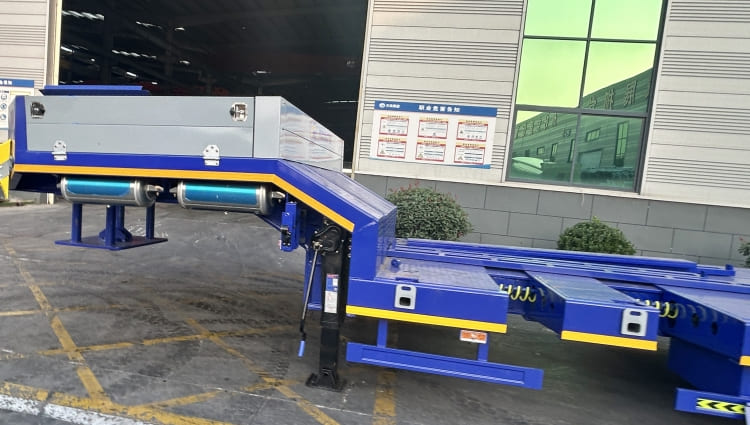 6 Axle 120 Ton Semi Low Loader Trailer for Sale ih Central Asia