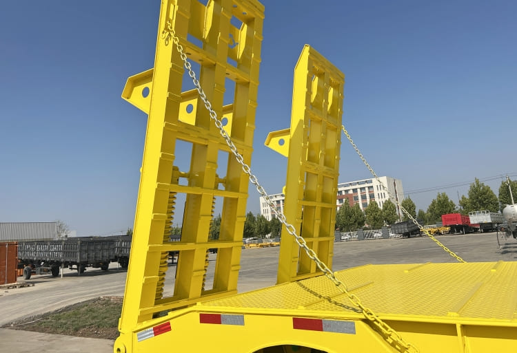 4 Axle 80 Ton Low Loader Trailer for Sale in Sierra Leone