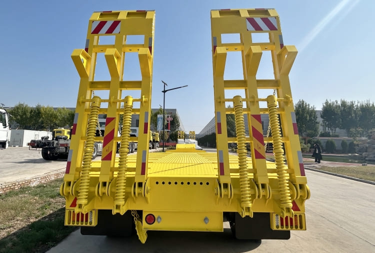 4 Axle 80 Ton Low Loader Trailer for Sale in Sierra Leone