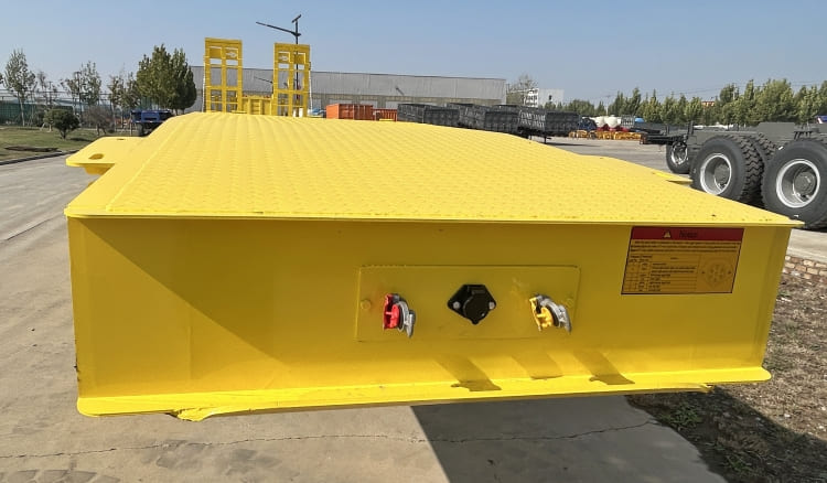 4 Axle 80 Ton Low Loader Trailer for Sale in Sierra Leone