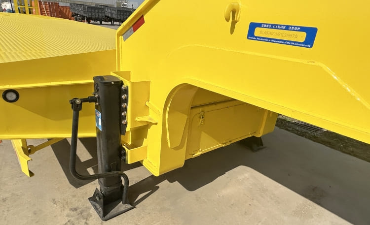 4 Axle 80 Ton Low Loader Trailer for Sale in Sierra Leone