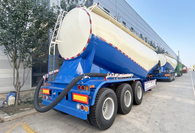 3 Axle 40 CBM Cement Tanker Trailer for Sale in Namibia