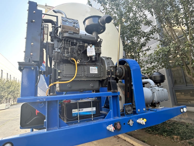 3 Axle 40 CBM Cement Tanker Trailer for Sale in Namibia
