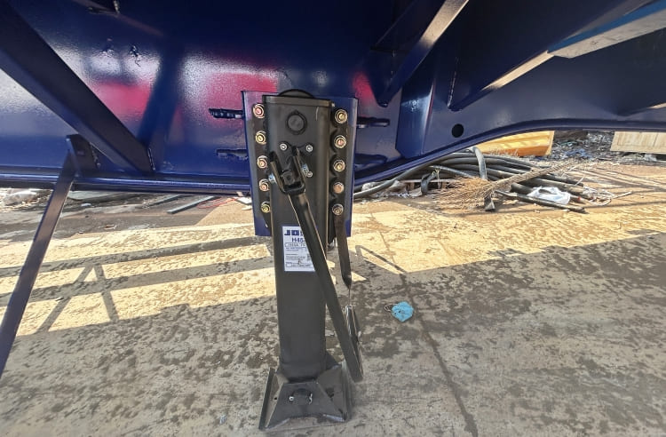 Tri Axle 40 Foot Heavy Duty Equipment Flatbed Trailer for Sale in Botswana