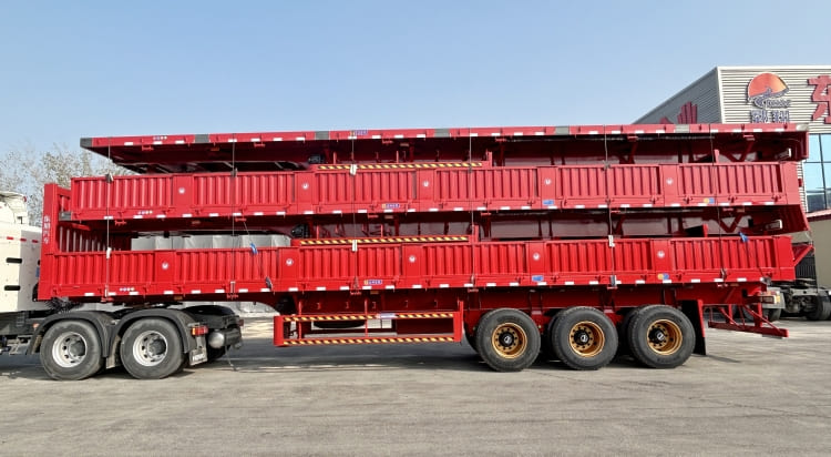 Side Wall Semi Trailer for Sale in Tanzania Dodoma | Trailers with Side Walls