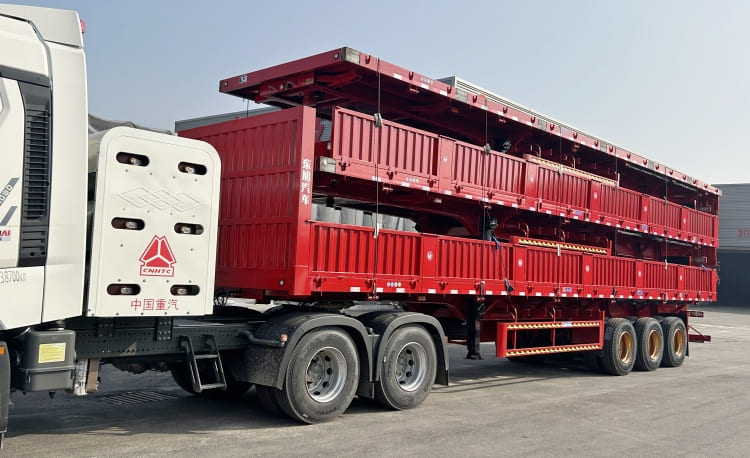 Side Wall Semi Trailer for Sale in Tanzania Dodoma | Trailers with Side Walls