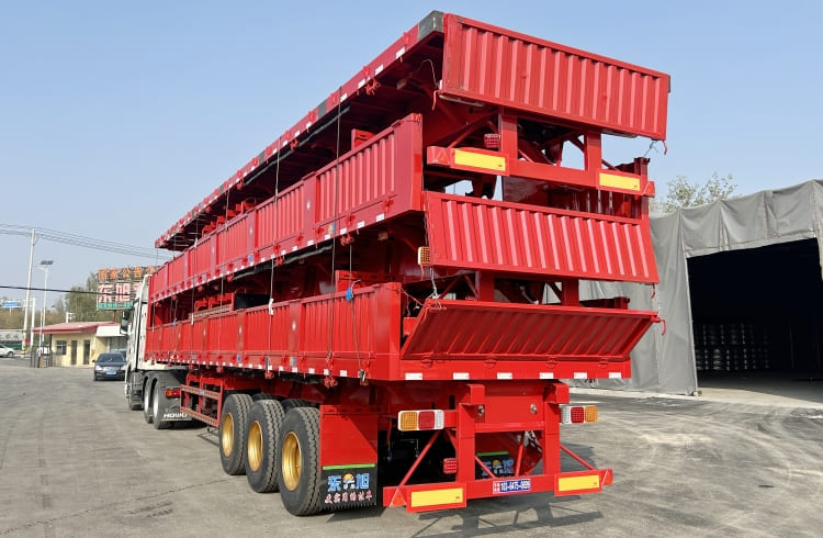 Side Wall Semi Trailer for Sale in Tanzania Dodoma | Trailers with Side Walls
