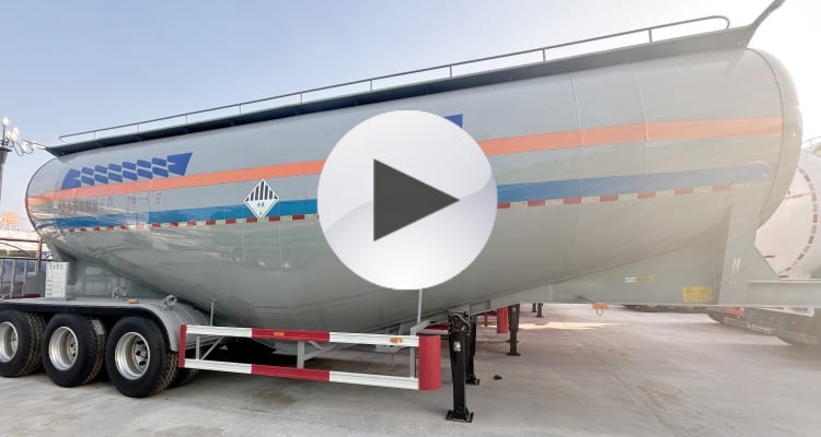 3 Axle Pueumatic Cement Dry Bulk Trailer for Sale in Burundi