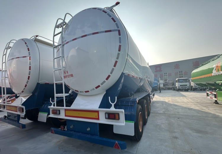 69 CBM Dry Bulk Cement Tanker Trailer for Sale in Uganda