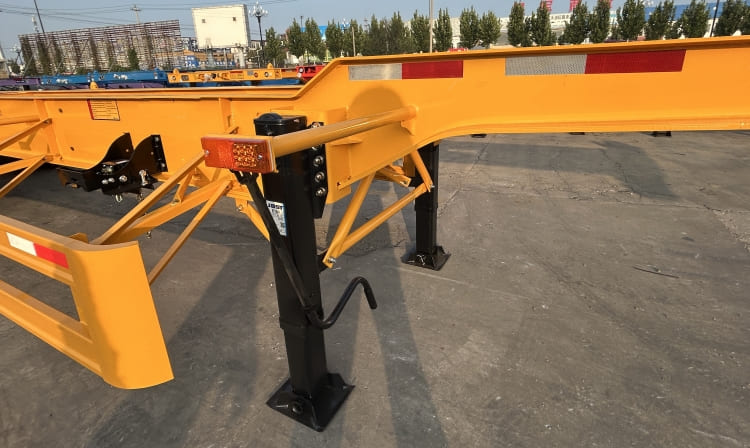 New 2 Axle 12m Container Skeletal Trailer for Sale in Cameroon