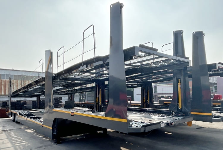 Custom Multi Car Hauler Semi Trailer for Sale in Tanzania Dodoma