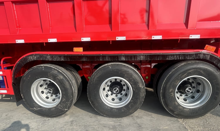 3 Axle Discount Custom Factory Direct Dump Trailers for Sale in Tanzania Dodoma