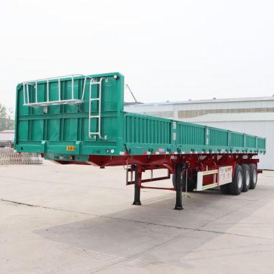 3 Axle 60 Ton Side Wall Trailer